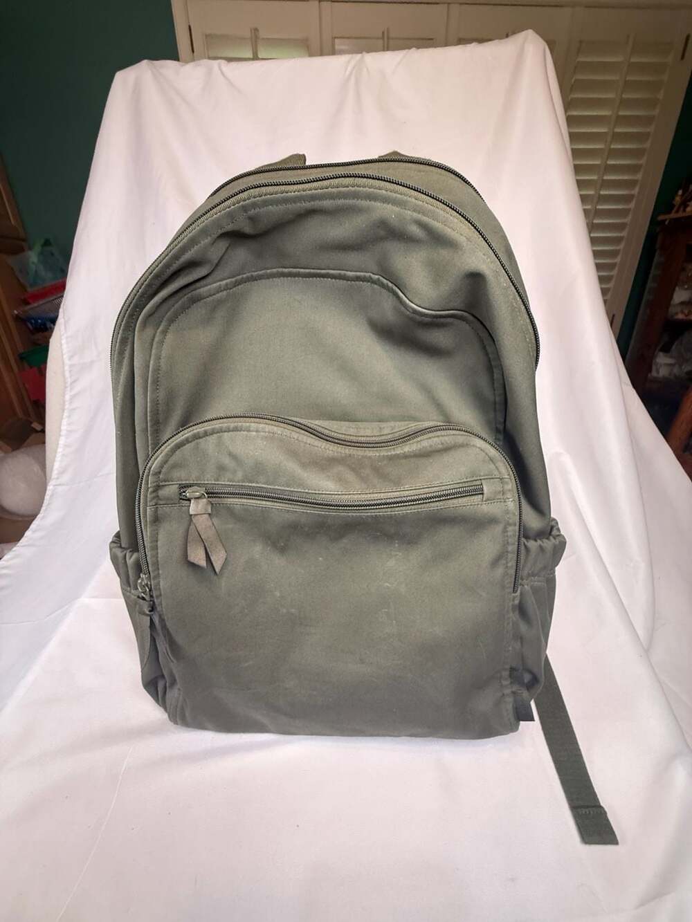 Preppy Quiet Luxury Vera Bradley Campus Backpack Climbing Ivy Green
Back to scho
